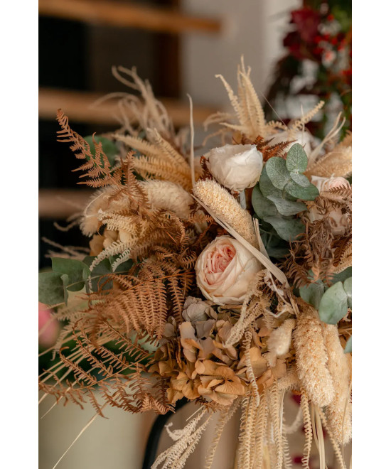 Ramo de flores secas y preservadas | Creaflora